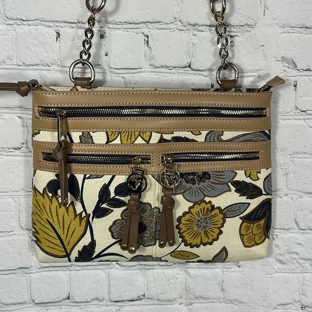 Spartina 449 Crossbody Bag Daufuskie Island Gold Hardware Purse Pocketbook Handb